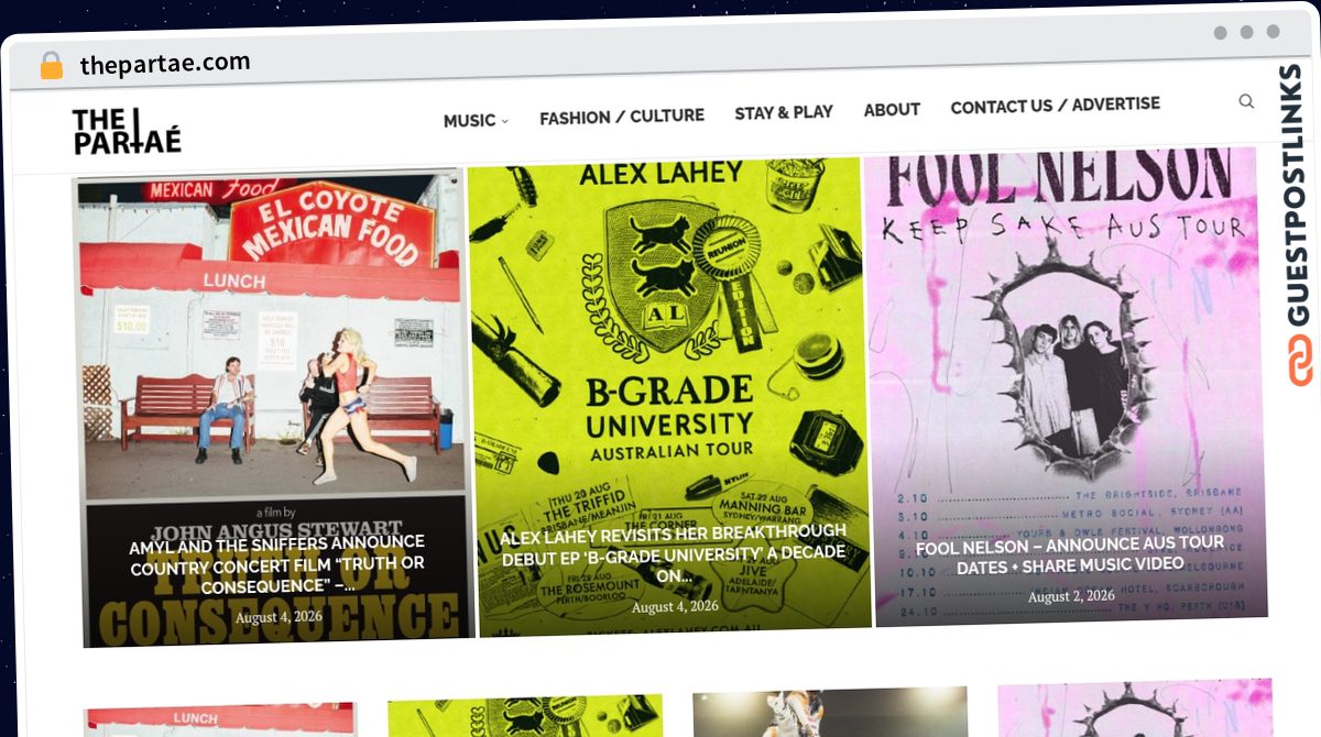 Publish Guest Post on thepartae.com
