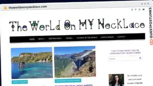 Publish Guest Post on theworldonmynecklace.com