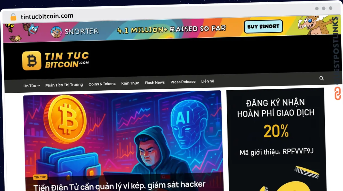 Publish Guest Post on tintucbitcoin.com