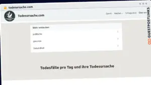 Publish Guest Post on todesursache.com