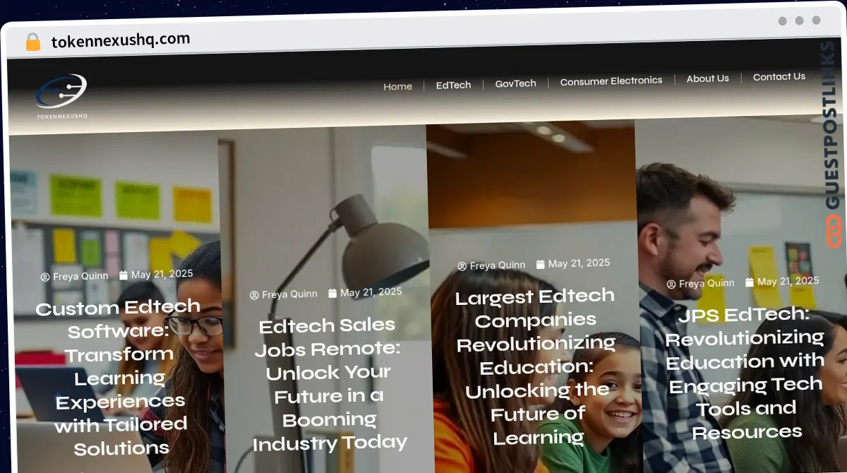 Publish Guest Post on tokennexushq.com