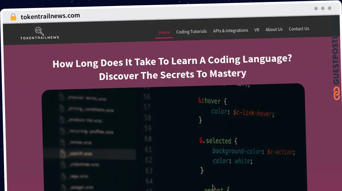Publish Guest Post on tokentrailnews.com
