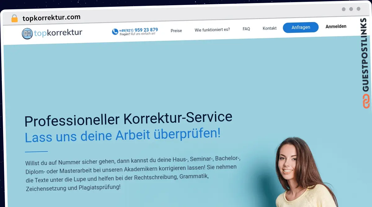 Publish Guest Post on topkorrektur.com