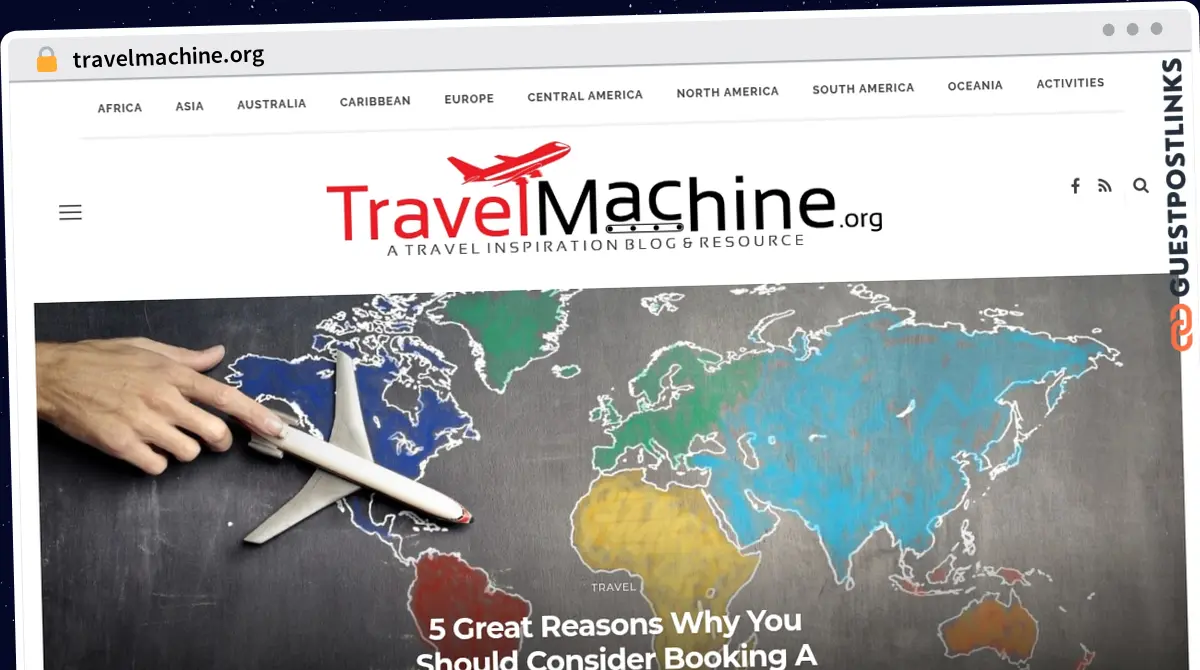 Publish Guest Post on travelmachine.org