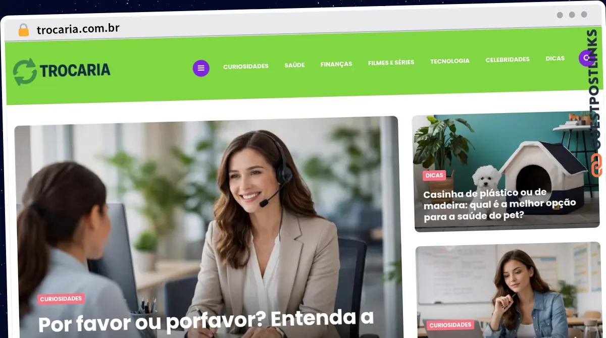 Publish Guest Post on trocaria.com.br
