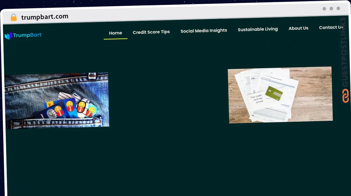 Publish Guest Post on trumpbart.com