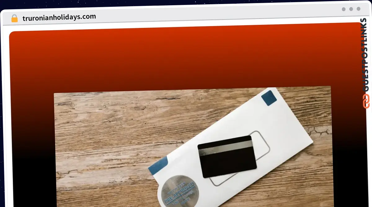 Publish Guest Post on truronianholidays.com