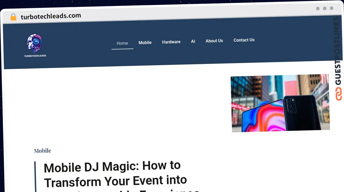 Publish Guest Post on turbotechleads.com