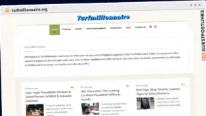 Publish Guest Post on turfmillionnaire.org