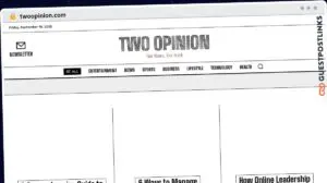 Publish Guest Post on twoopinion.com