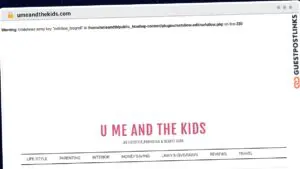 Publish Guest Post on umeandthekids.com