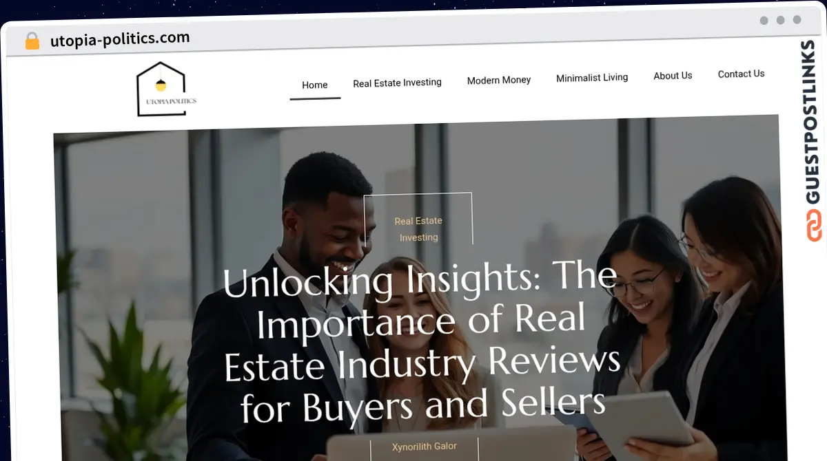 Publish Guest Post on utopia-politics.com