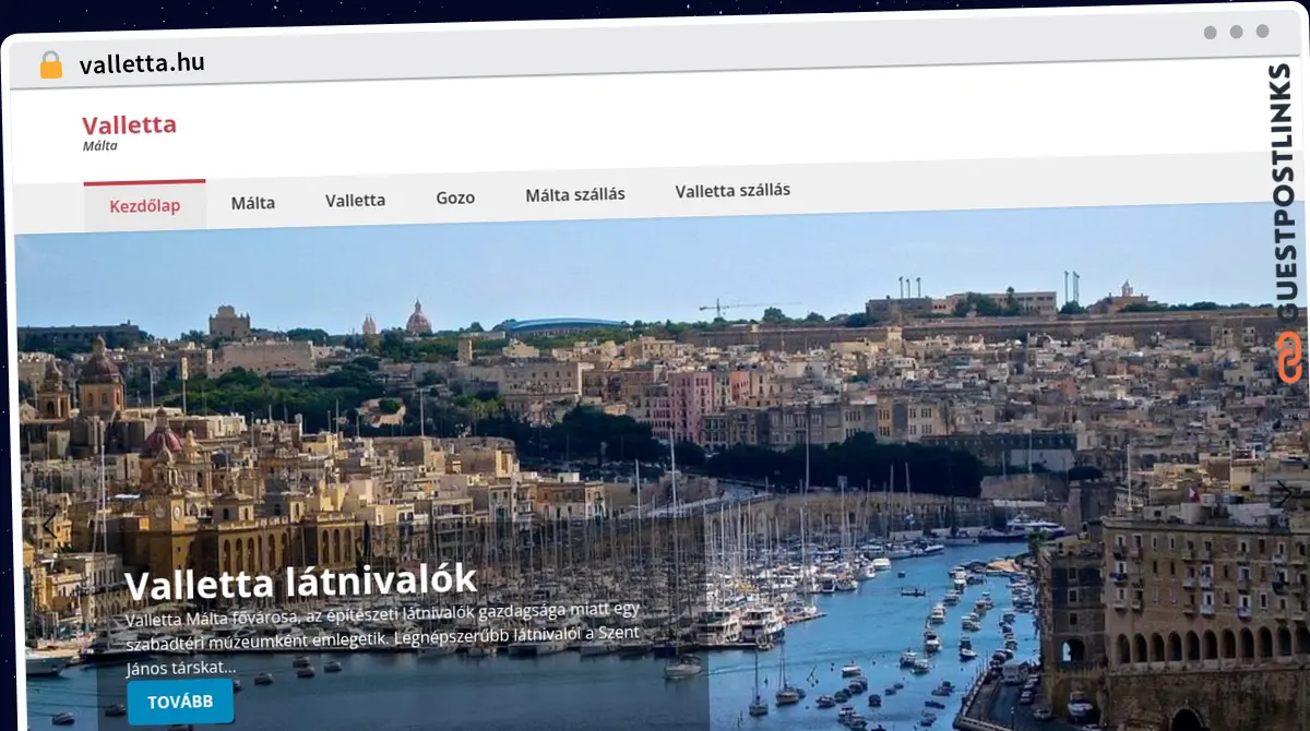 Publish Guest Post on valletta.hu