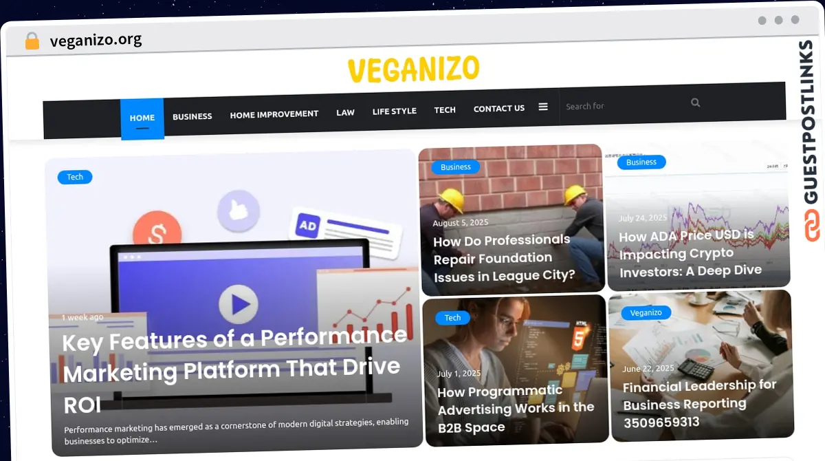 Publish Guest Post on veganizo.org