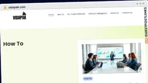 Publish Guest Post on vidapak.com