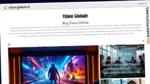 Publish Guest Post on vision-globale.fr
