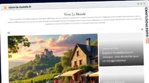 Publish Guest Post on vivre-le-monde.fr