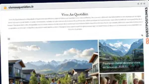 Publish Guest Post on vivreauquotidien.fr