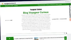 Publish Guest Post on voyageurcurieux.fr