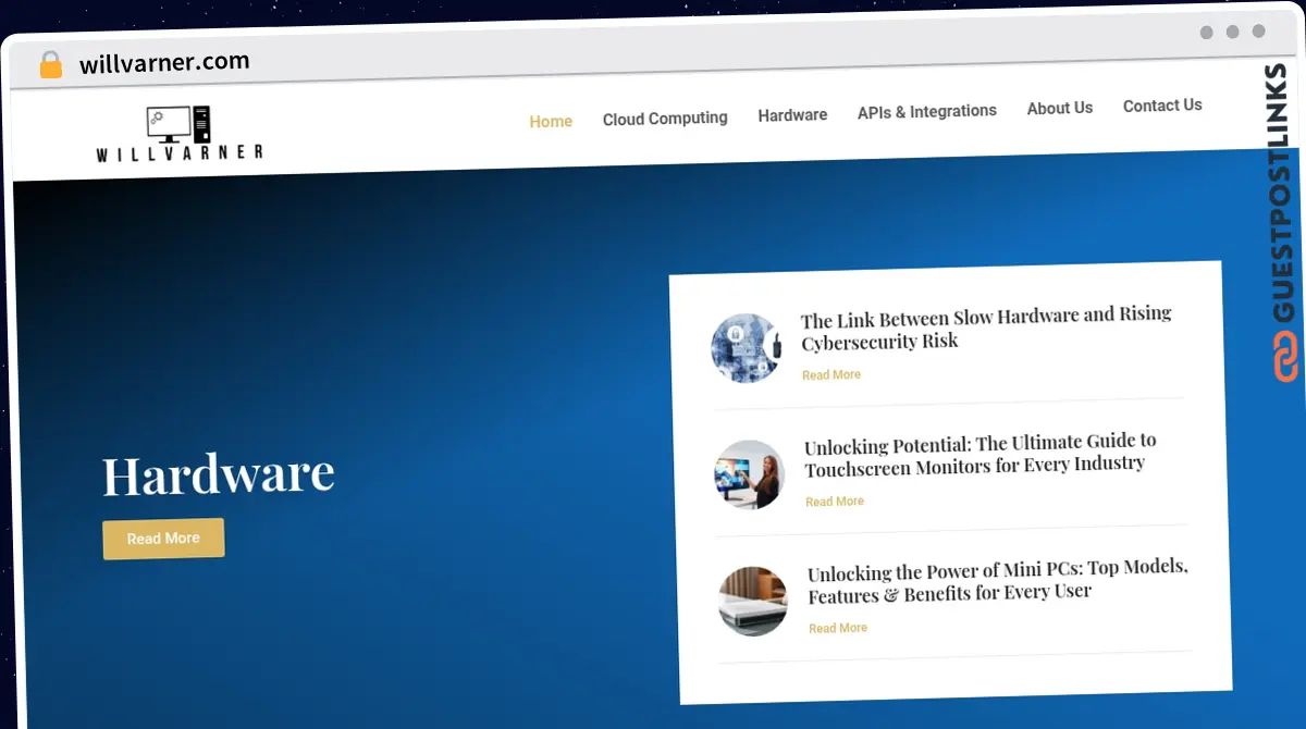 Publish Guest Post on willvarner.com