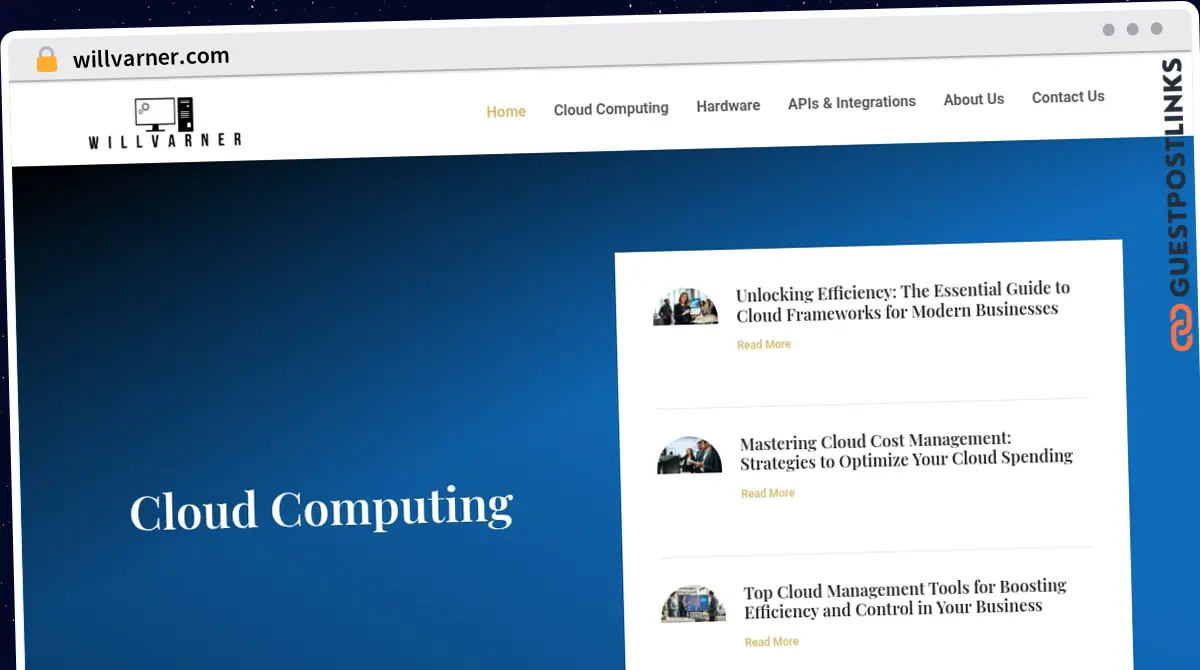 Publish Guest Post on willvarner.com