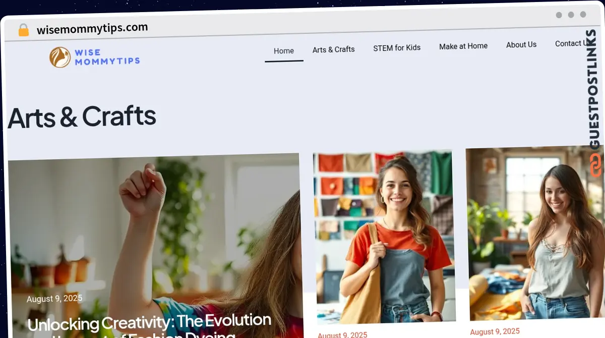 Publish Guest Post on wisemommytips.com