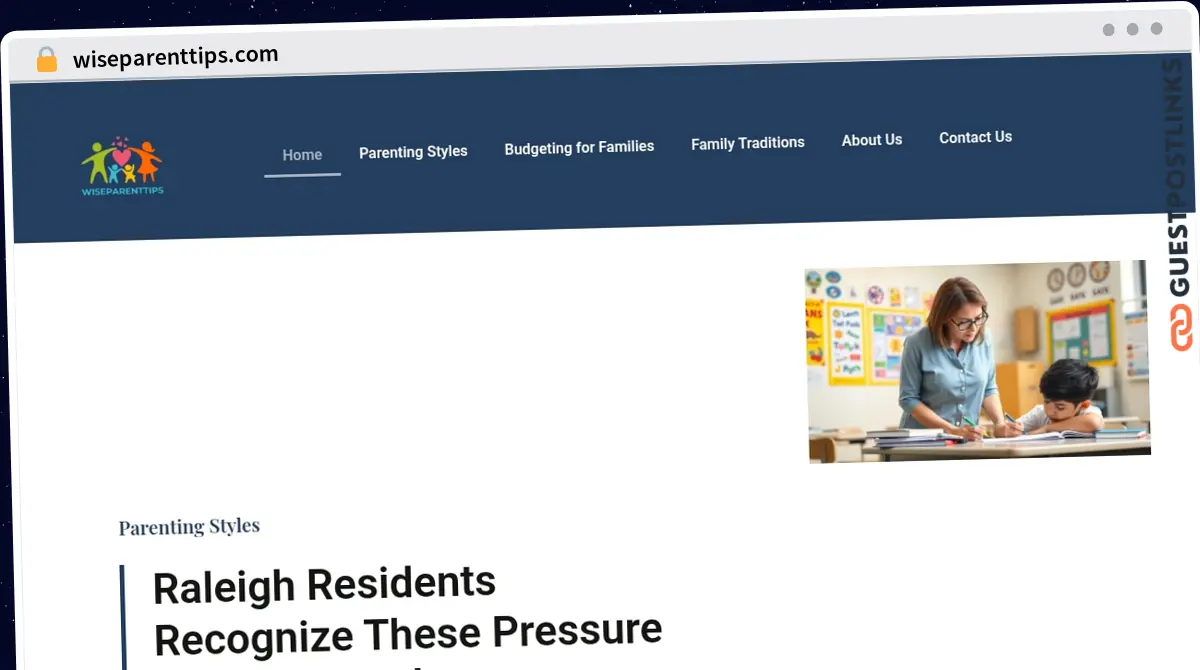 Publish Guest Post on wiseparenttips.com