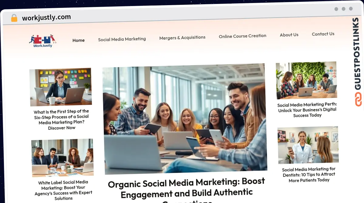 Publish Guest Post on workjustly.com