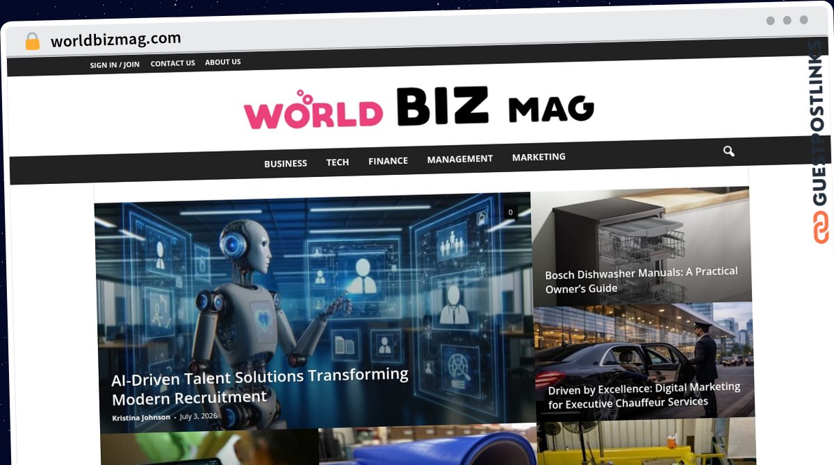 Publish Guest Post on worldbizmag.com