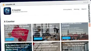 Publish Guest Post on xcounter.ch