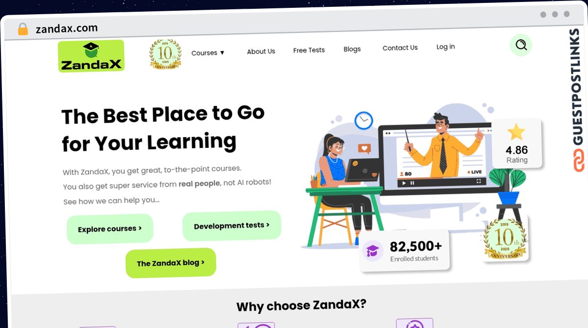 Publish Guest Post on zandax.com