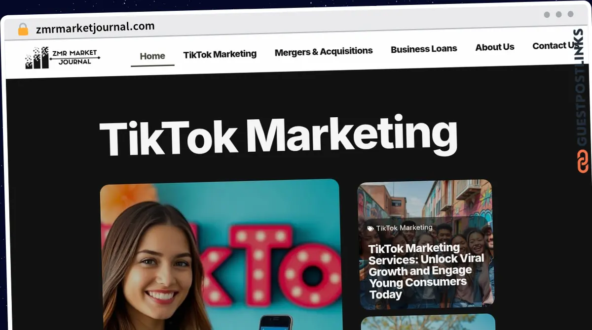 Publish Guest Post on zmrmarketjournal.com