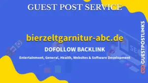 Buy Guest Post on bierzeltgarnitur-abc.de