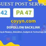 Buy Guest Post on coyyn.com