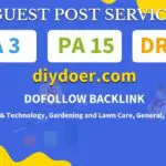 Buy Guest Post on diydoer.com