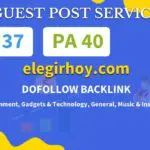 Buy Guest Post on elegirhoy.com