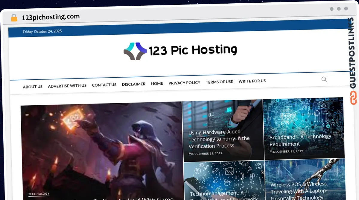 Publish Guest Post on 123pichosting.com
