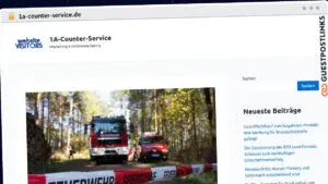 Publish Guest Post on 1a-counter-service.de