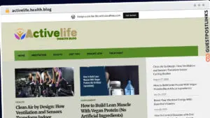 Publish Guest Post on activelife.health.blog