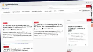 Publish Guest Post on agwebtest.com