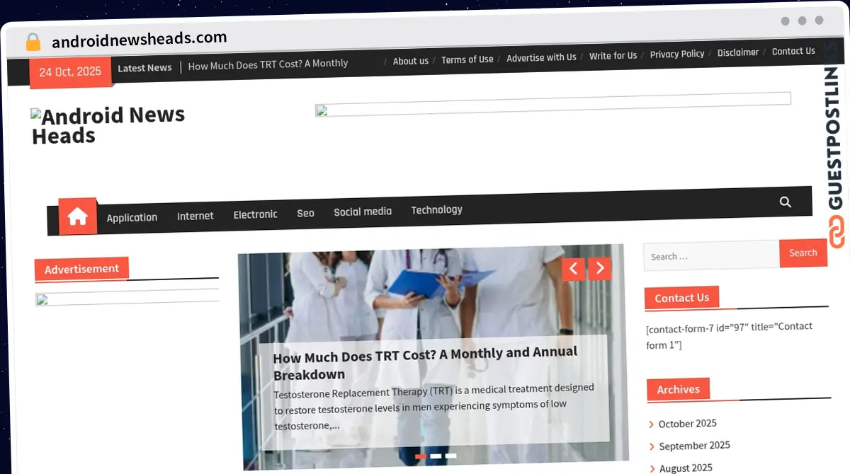 Publish Guest Post on androidnewsheads.com