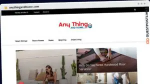 Publish Guest Post on anythingandhome.com