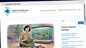 Publish Guest Post on aquaristic-shop.com