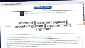 Publish Guest Post on arcenturfgagnant.net