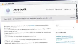 Publish Guest Post on aura-optik.de