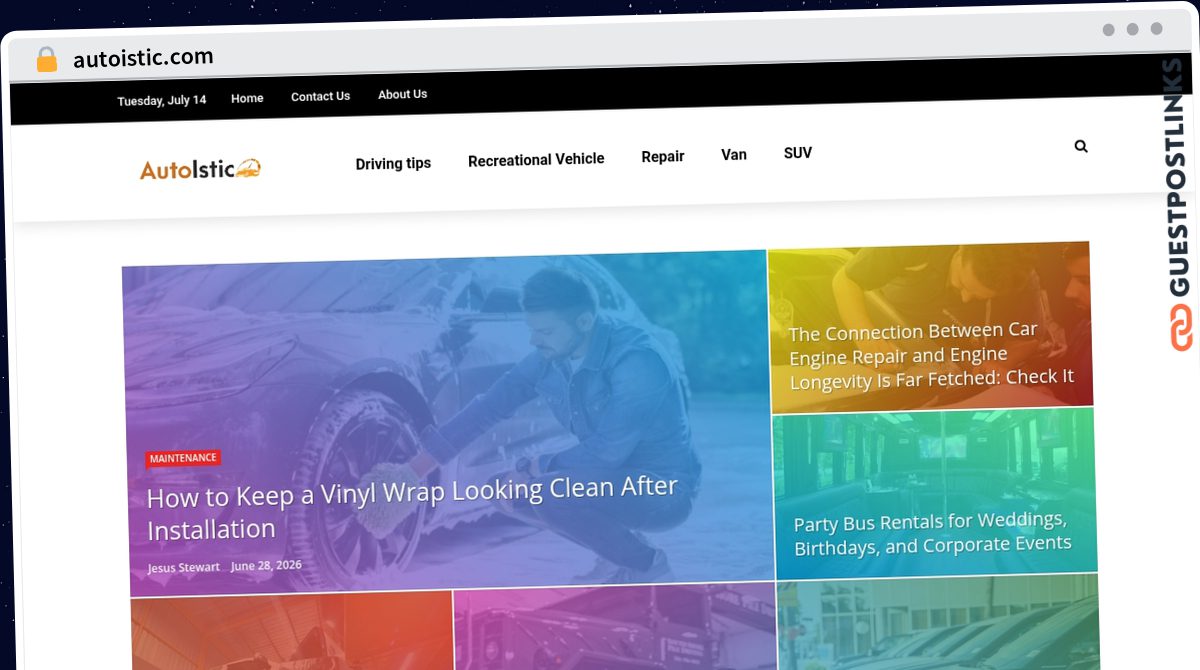 Publish Guest Post on autoistic.com