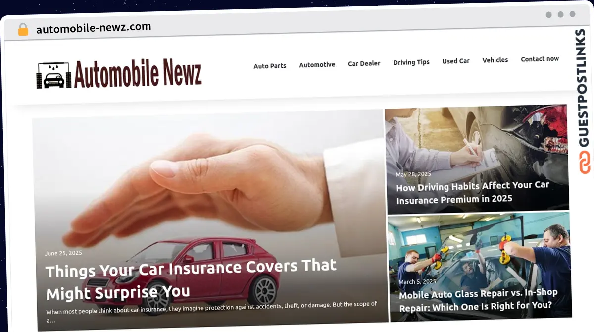 Publish Guest Post on automobile-newz.com