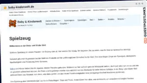 Publish Guest Post on baby-kinderwelt.de