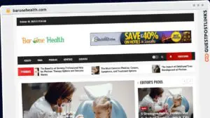 Publish Guest Post on baronehealth.com