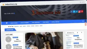 Publish Guest Post on belpartisan.org